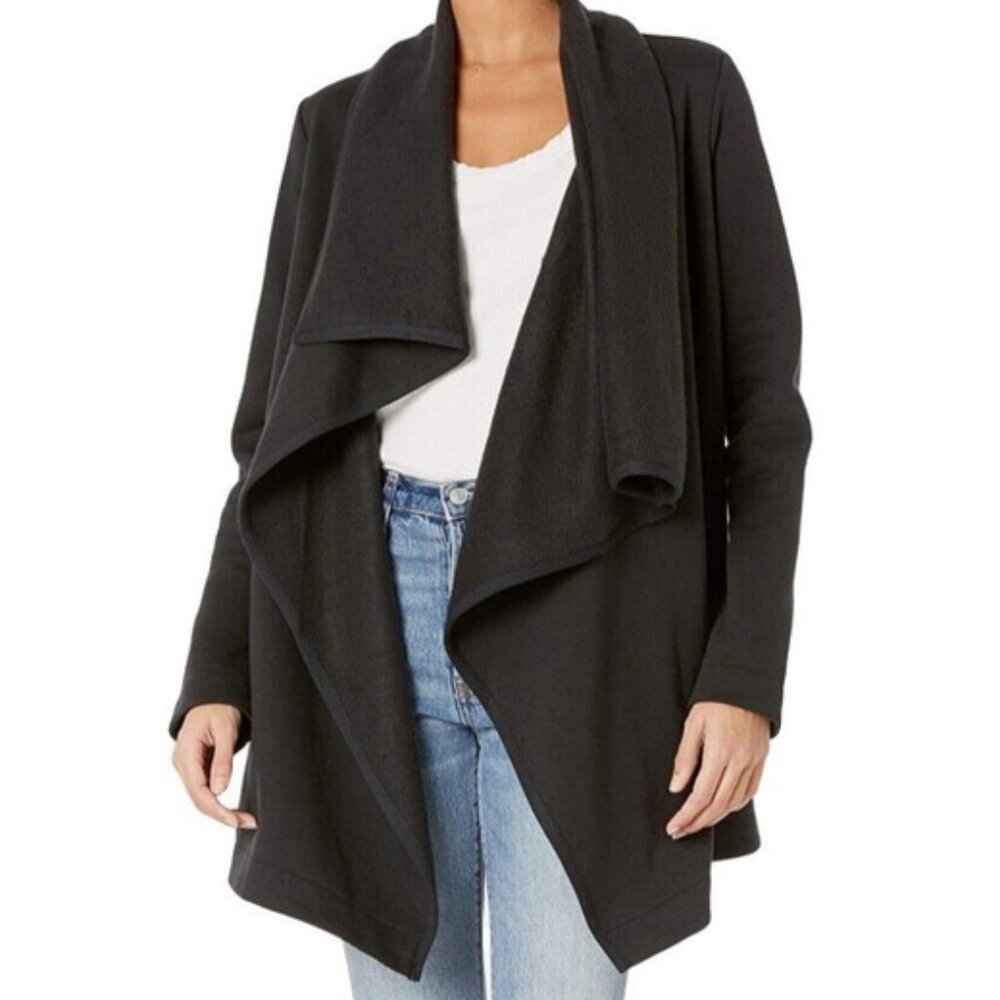 Ugg Black Janni Fleece Wrap Cardigan